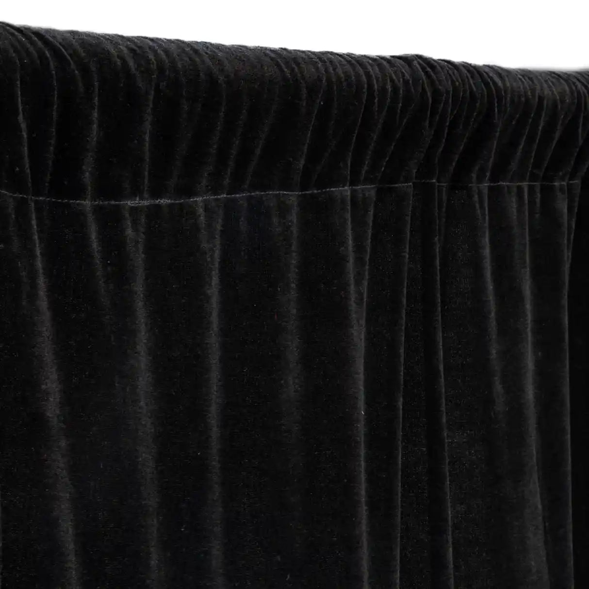 Backdrop Curtain – 3.15m x 3m Black Velvet