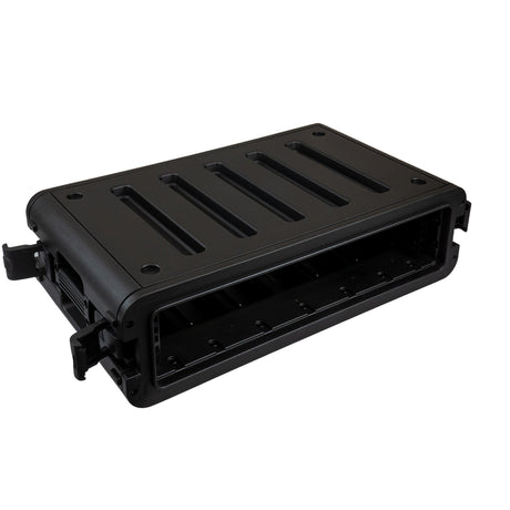 2U Shallow Rack Case with Plastic Hard Shell, FX Depth