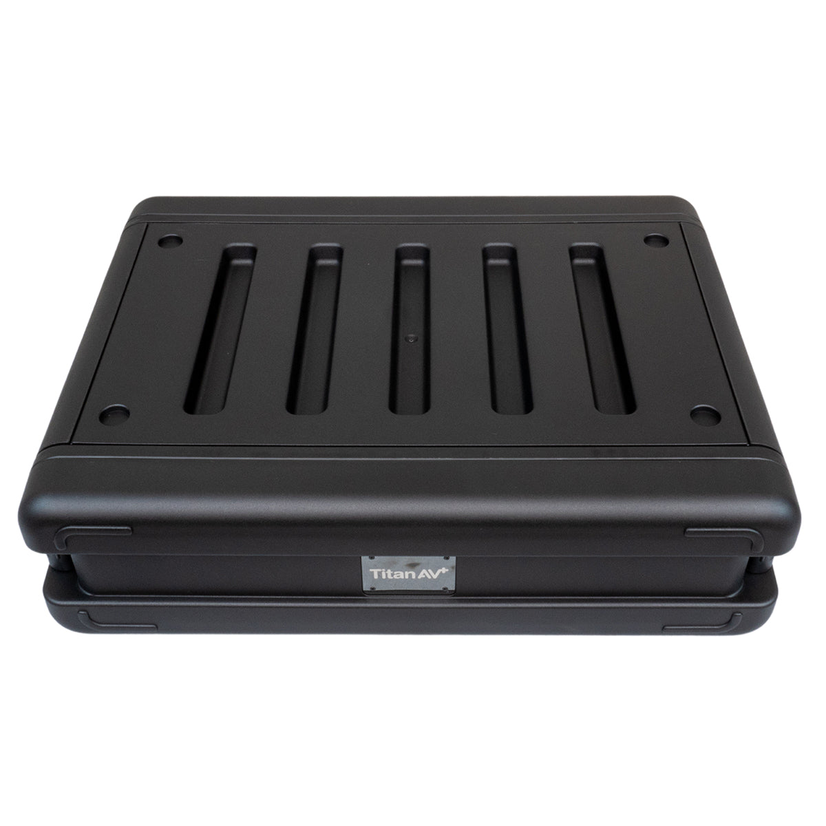 2U Shallow Rack Case with Plastic Hard Shell, FX Depth