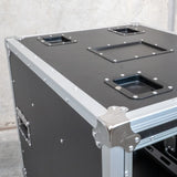 Titan AV 19" 10RU Slam Rack Road Case on Castors, Pro Series