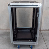 Titan AV 19" 16RU Slam Rack Road Case on Castors, Pro Series