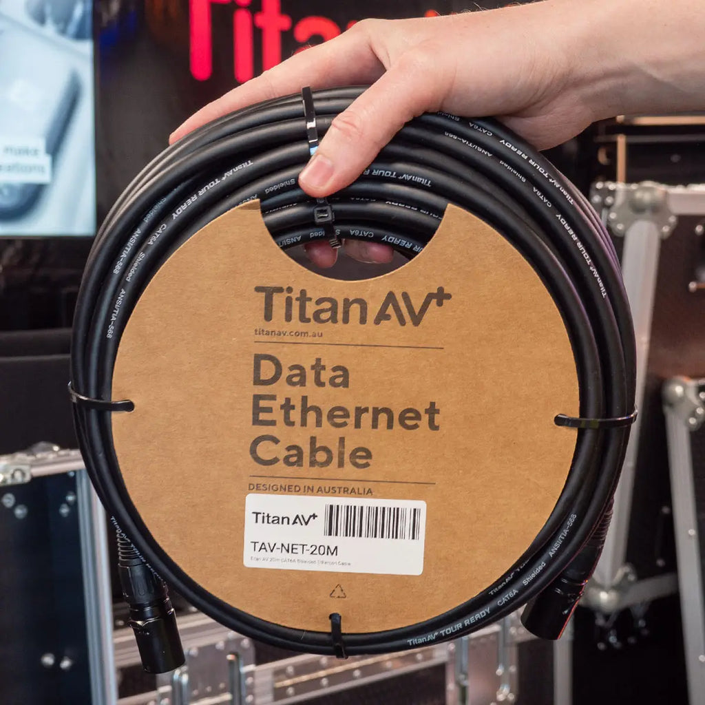 20m CAT6A Ethercon Cable