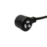 1.5m Extension Cord with Piggy Back Plug