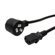 5m IEC Power Cable with Piggy Back Plug