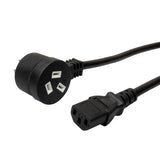 IEC Power Cable with Piggy Back Plug