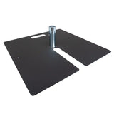 Steel Base Plate – 600mm x 600mm for Pipe & Drape