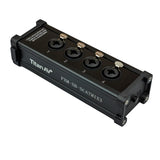 Titan AV RJ45 EtherCON to Quad 3-Pin XLR / 1/4 Jack MIX SLIM Stage Box