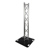 Titan AV Tri Truss Lighting Stand 2 Meter Trussing & Steel 800mm Base