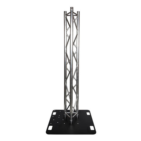 Titan AV Tri Truss Lighting Stand 2 Meter Trussing & Steel 800mm Base