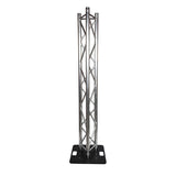 Titan AV Tri Truss Lighting Stand 2.5 Meter Trussing & Steel 500mm Base