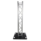 Titan AV Box Truss Lighting Stand 2 Meter Trussing & Steel 800mm Base