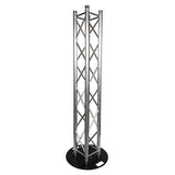 Titan AV Box Truss Lighting Stand 2 Meter Trussing & Steel 600mm Circle Base