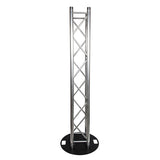 Titan AV Box Truss Lighting Stand 2 Meter Trussing & Steel 600mm Circle Base