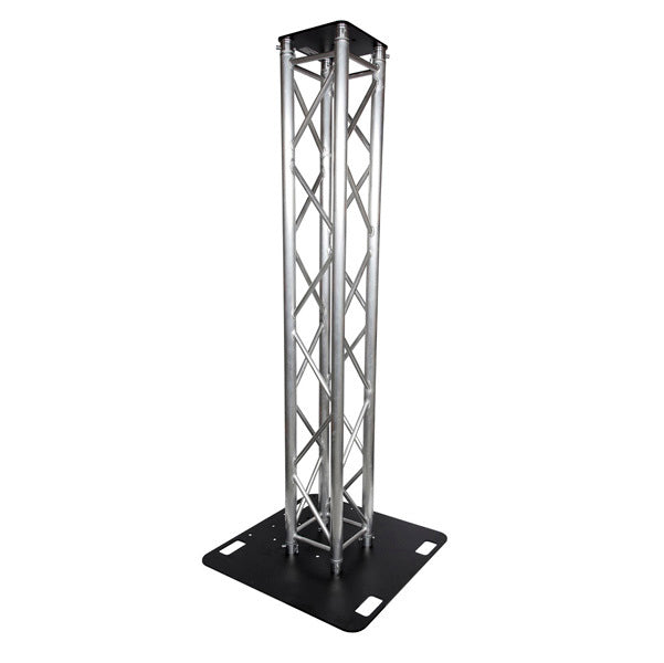 Titan AV Box Truss Lighting Stand 2m Trussing, 800mm Base & Top Plate