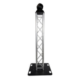 Titan AV Box Truss Lighting Stand 2m Trussing, 800mm Base & Top Plate