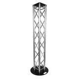 Titan AV Box Truss Lighting Stand 2m Trussing, 600mm Circle Base & Top Plate