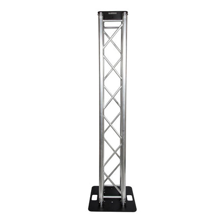 Titan AV Box Truss Lighting Stand 2m Trussing, Steel 500mm Base & Top Plate