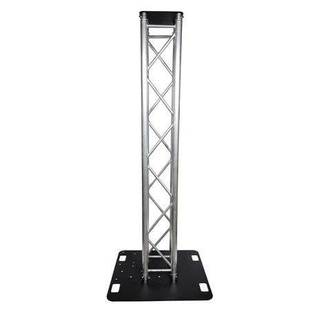 Titan AV Box Truss Lighting Stand 2.5m Trussing, 800mm Base & Top Plate