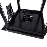 Titan AV 18RU 19" Open Rack with Sliding Base