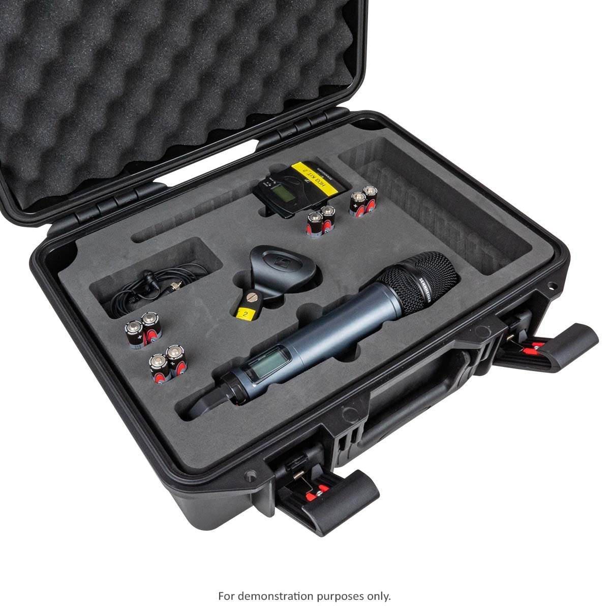 Sennheiser EW100 G4 Belt Pack & Microphone 835 Foam Inserts & Water Proof Case