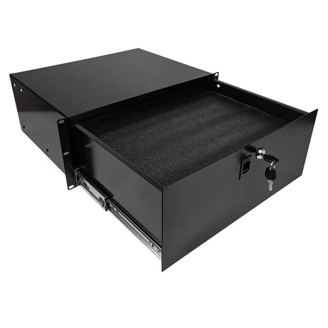 4RU 19" Steel Drawer, 350mm Deep with EPE foam insert