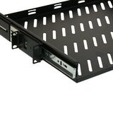 Titan AV 19" 1RU Sliding Shelf, 350mm Deep