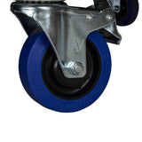 Blue Rubber Castors on our Small Cable Packer