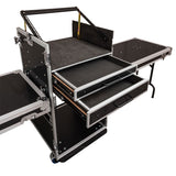 Titan AV Workstation 19" Mixer Rack Road Case with Drawer