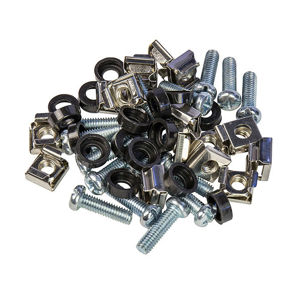 rack nuts & bolts included with our 12RU Rack Case with Wheels