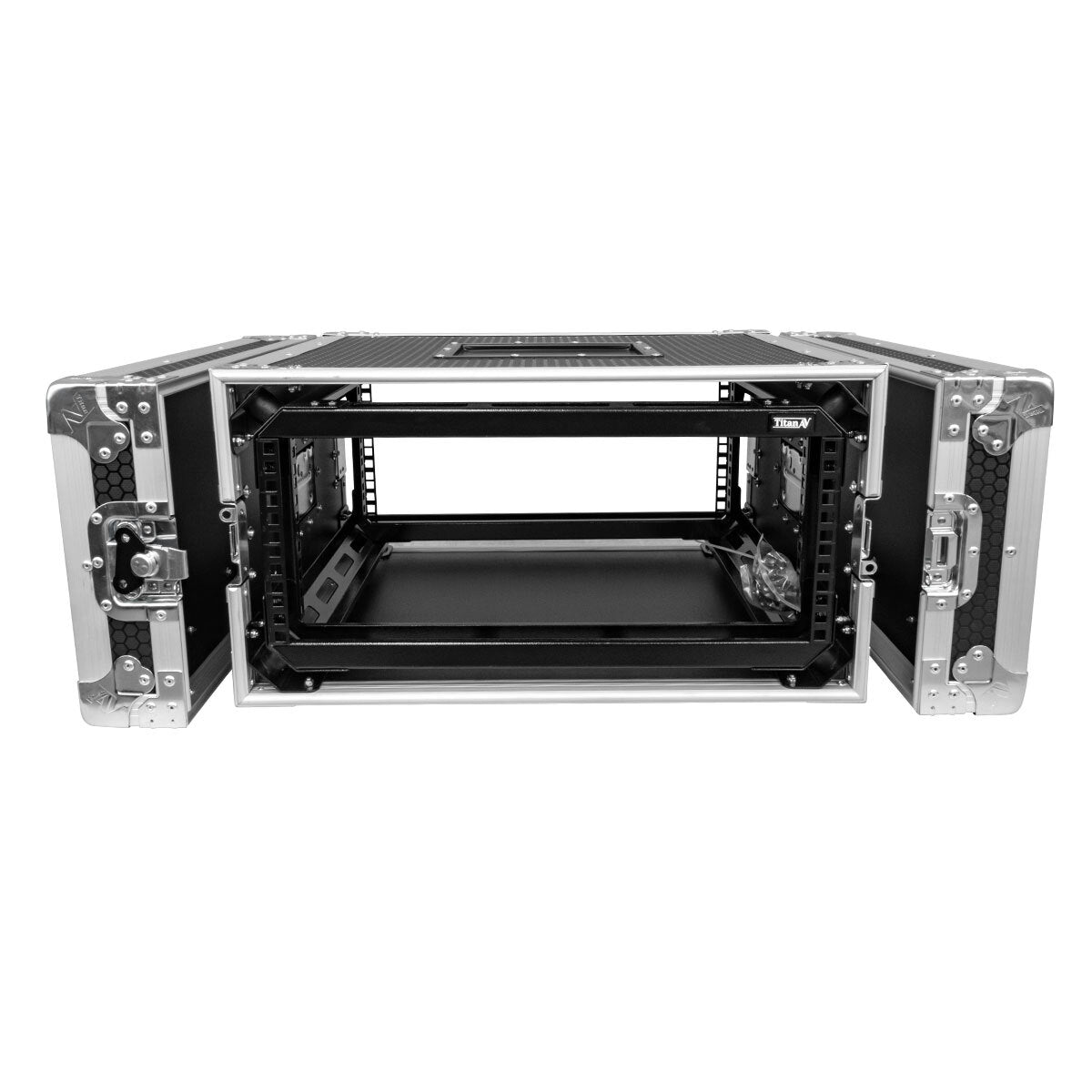 4RU Shock Mount Rack Case, 450mm Deep