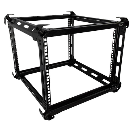 8RU Shock Mount Rack, 550mm Deep