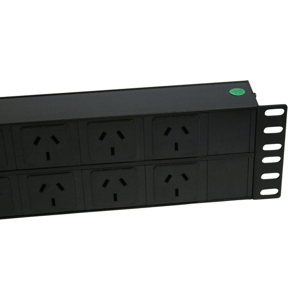 2RU 12 Way PDU with Surge Protection