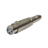 XLR to 1/4 TRS