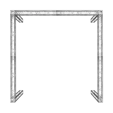 3 x 3m 200 Truss Exhibition U-Frame