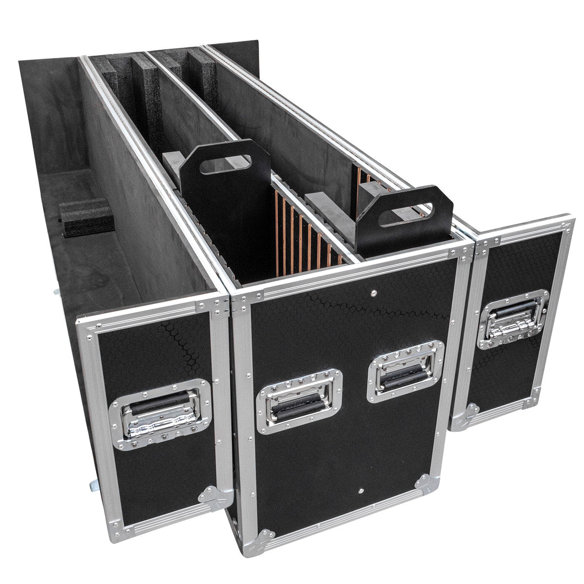 Dual 60-70 Inch TV Road Case