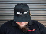 Titan AV (One size fits most) Hat - Black